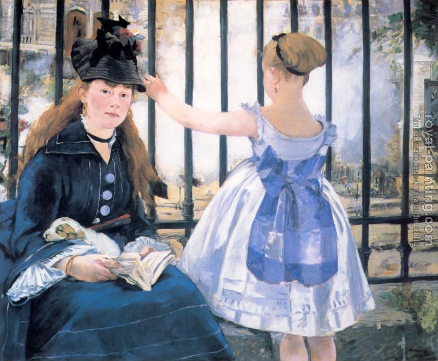 Edouard Manet : Le Chemin de fer (The Railroad)